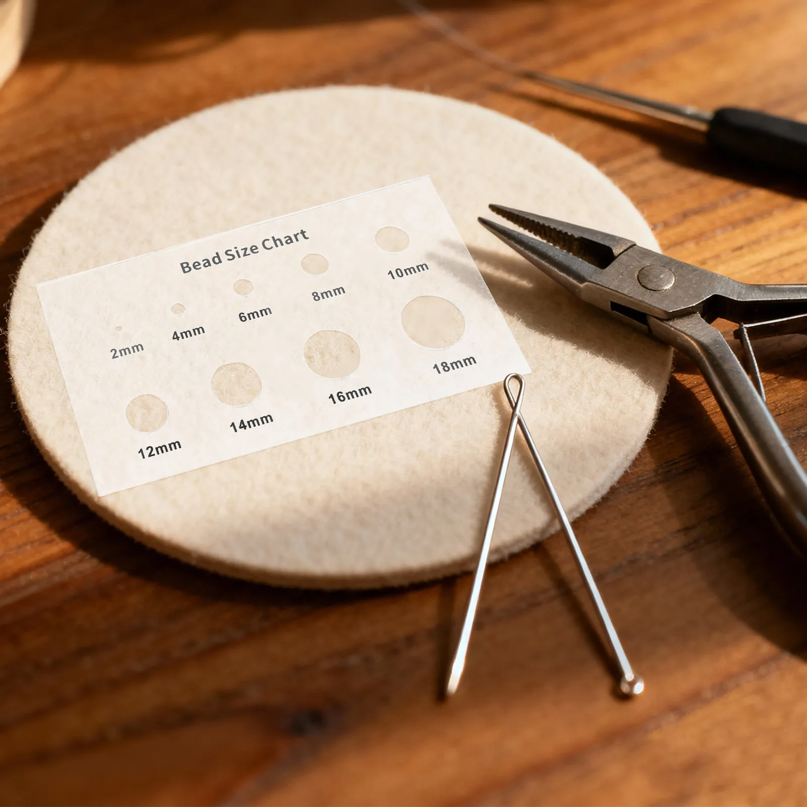 Acrylic Bead Sizer 2 4 6 8 10 12 14 16 18Mm Jewelry Making Measuring Tool for Beads Gems Pearls Craft Projects Professional
Acrylic Bead Sizer 2 4 6 8 10 12 14 16 18Mm Jewelry Making Measuring Tool for Beads Gems Pearls Craft Projects Professional