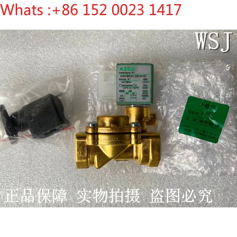 ASCO solenoid valve SCE238D001/D002/D004/D005/D007/D009/D010
ASCO solenoid valve SCE238D001/D002/D004/D005/D007/D009/D010