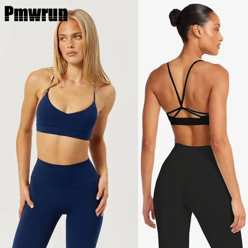 PMWRUN женский комплект для йоги с тонкими бретелями, бюстгальтер с перекрестной спинкой, леггинсы с высокой талией, мягкие эластичные, быстросохнущие для тренажерного зала, йоги, пилатеса, повседневная одежда
PMWRUN женский комплект для йоги с тонкими бретелями, бюстгальтер с перекрестной спинкой, леггинсы с высокой талией, мягкие эластичные, быстросохнущие для тренажерного зала, йоги, пилатеса, повседневная одежда