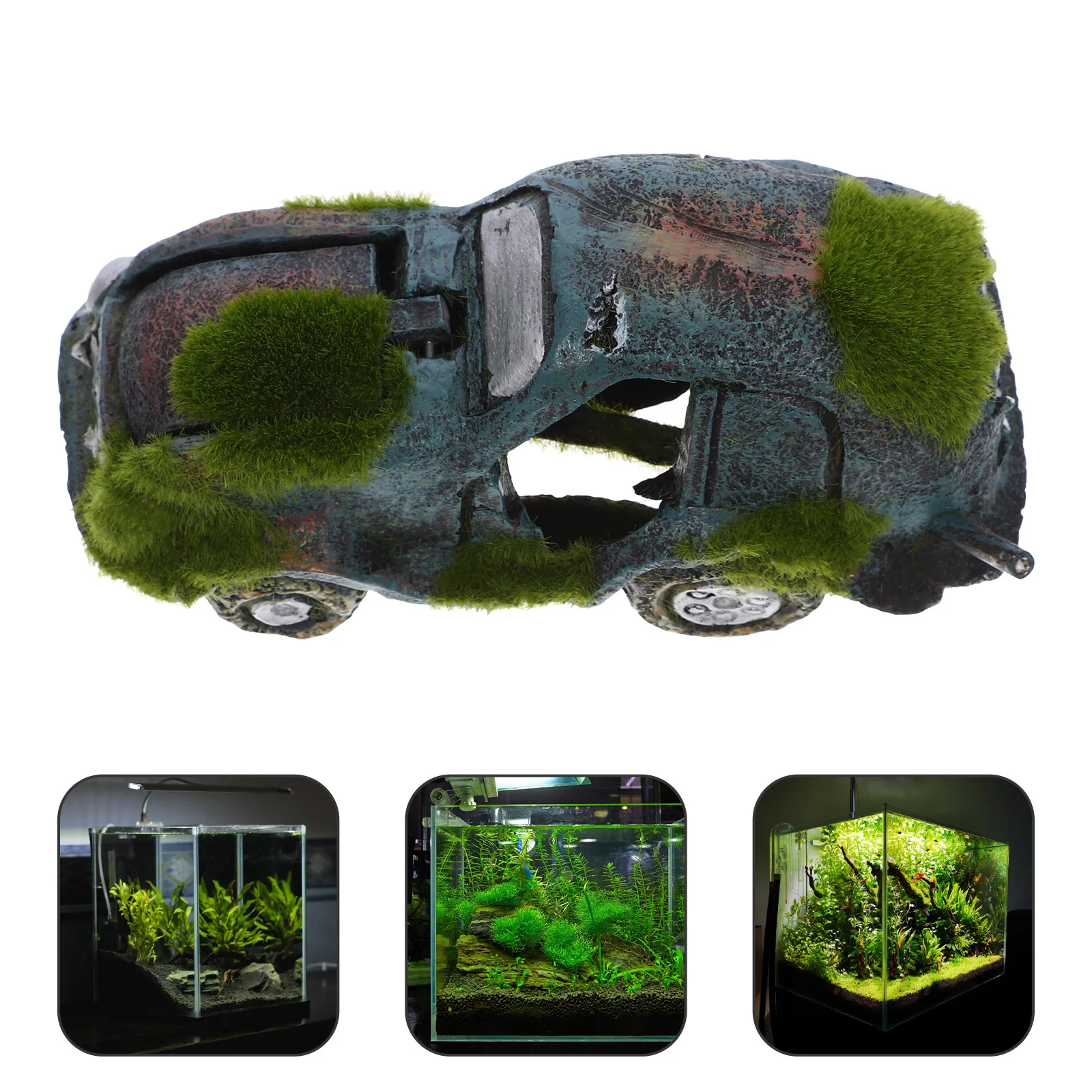 Fish Tank Aquarium Decor Resin Simulation Car Shape Unique Lifelike Ornament for Aquarium Landscape Fish Tank Habitat Decoration
Fish Tank Aquarium Decor Resin Simulation Car Shape Unique Lifelike Ornament for Aquarium Landscape Fish Tank Habitat Decoration