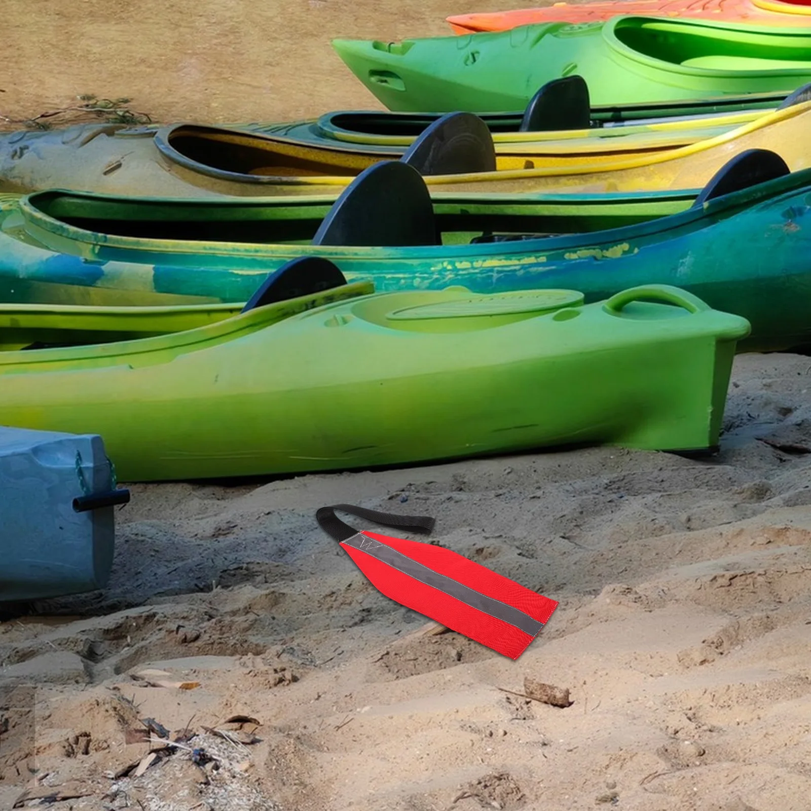 2Pcs Reflective Kayak Safety Flag Nighttime Visibility Sturdy Mounting System Universal Fit for Various Kayak Models
2Pcs Reflective Kayak Safety Flag Nighttime Visibility Sturdy Mounting System Universal Fit for Various Kayak Models