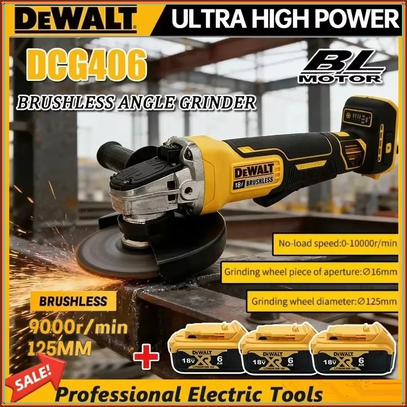Угловая шлифовальная машина Dewalt DCG406 125 мм, аккумуляторная, высокопроизводительная, с превосходной функцией резки и полировки, бесщеточная.
Угловая шлифовальная машина Dewalt DCG406 125 мм, аккумуляторная, высокопроизводительная, с превосходной функцией резки и полировки, бесщеточная.