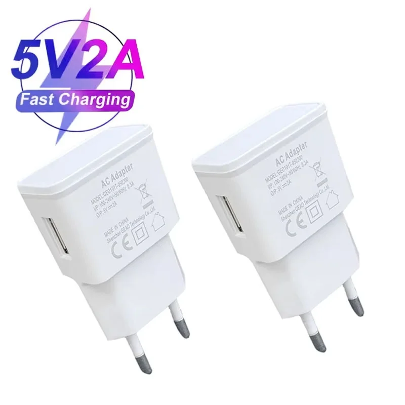 Universal EU Plug 5V1A Dual USB Charger Mobile Phone Travel Wall Power Adapter Portable EU Plug For iPhone Xiaomi Huawei OnePlus
Universal EU Plug 5V1A Dual USB Charger Mobile Phone Travel Wall Power Adapter Portable EU Plug For iPhone Xiaomi Huawei OnePlus