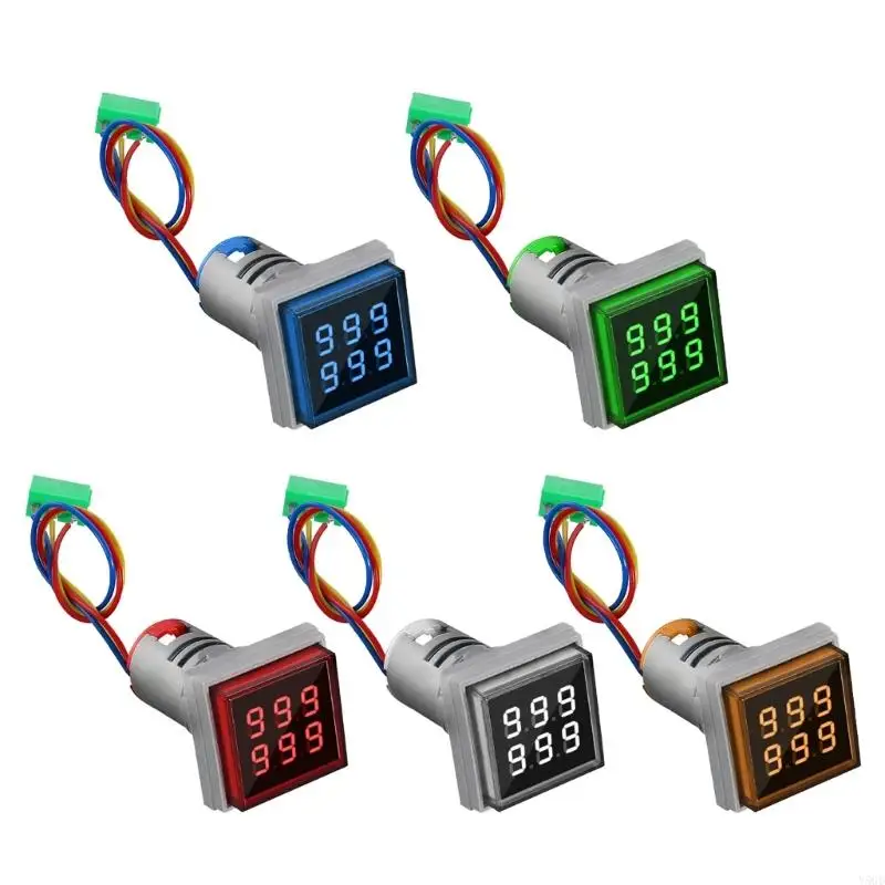 Y5GD Digital Display Counter 22mm Hole Mount Square Counter Clicker Meter 6 Digit 0-999999 AC220V Count Meter with Ventilation
Y5GD Digital Display Counter 22mm Hole Mount Square Counter Clicker Meter 6 Digit 0-999999 AC220V Count Meter with Ventilation