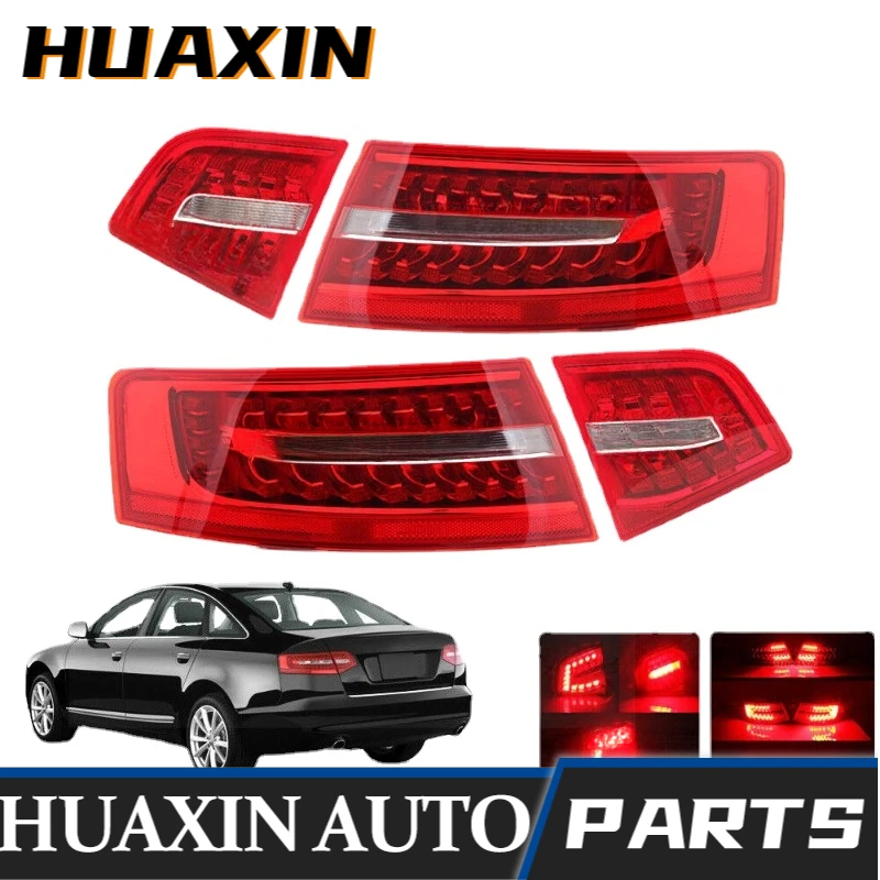 Tail Light Assembly Car Rear Tail Lights Signal Brake Kit Tail Light LED for Audi A6 C6 S6 2009-2011 4F5945095J 4F5945093E
Tail Light Assembly Car Rear Tail Lights Signal Brake Kit Tail Light LED for Audi A6 C6 S6 2009-2011 4F5945095J 4F5945093E