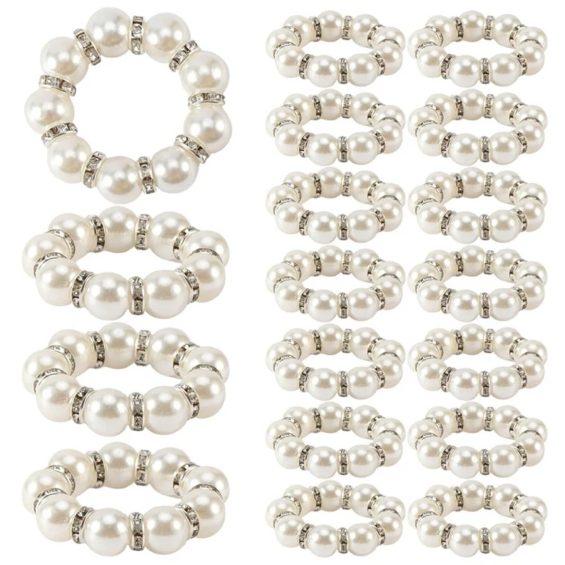 30Pcs Pearl Napkin Rings Imitation Pearl Beaded Rhinestone Napkin Ring Holder Napkin Rings Serviette Napkin Rings
30Pcs Pearl Napkin Rings Imitation Pearl Beaded Rhinestone Napkin Ring Holder Napkin Rings Serviette Napkin Rings