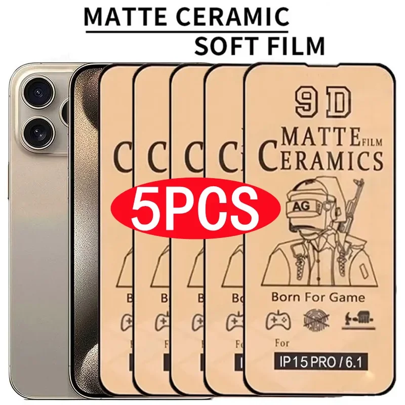 5Pcs 9D Soft Matte Ceramic Film for iPhone 13 11 12 14 15 Pro Max 8 Plus Screen Protector for IPhone 14 PRO XR XS MAX Not-Glass
5Pcs 9D Soft Matte Ceramic Film for iPhone 13 11 12 14 15 Pro Max 8 Plus Screen Protector for IPhone 14 PRO XR XS MAX Not-Glass