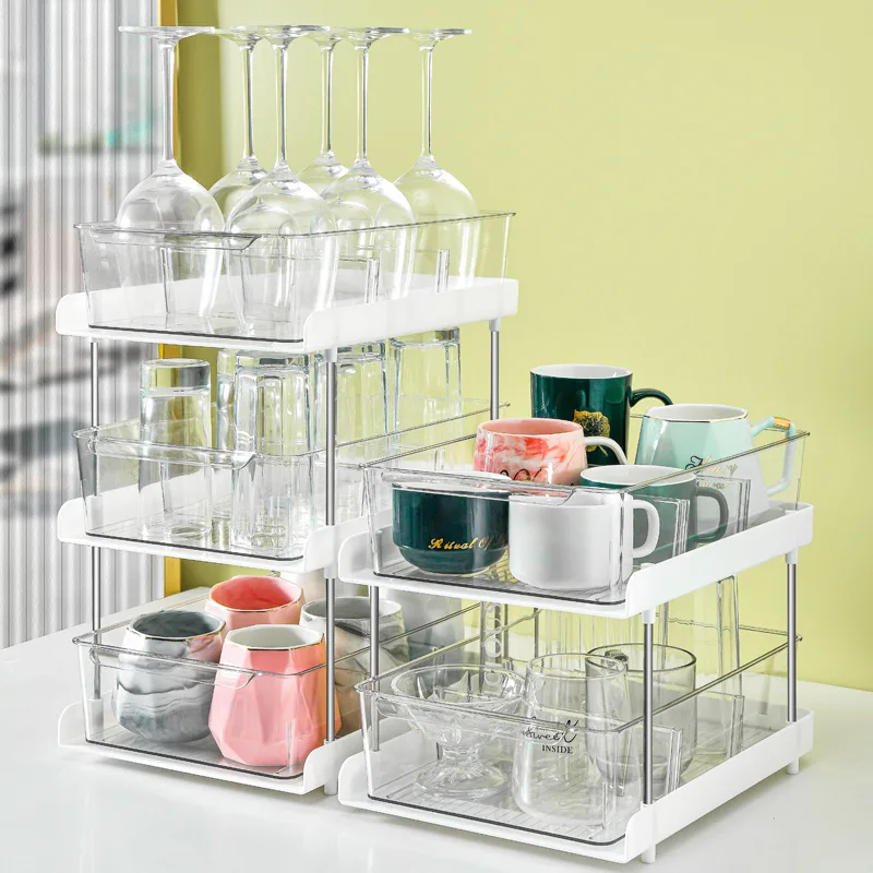 Kitchen Organizer Double Layer Storage Rack Desktop Cosmetics Organization Mug Glass Coffee Storage Rack Bathroom Organizer
Kitchen Organizer Double Layer Storage Rack Desktop Cosmetics Organization Mug Glass Coffee Storage Rack Bathroom Organizer