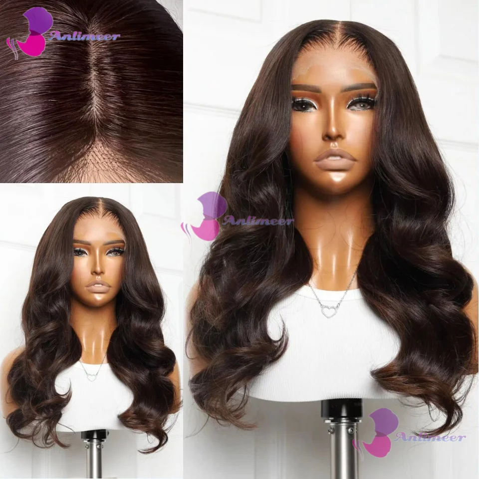 2# BodyWave 13x6 Lace Front Wig Dark Brown Transparent Lace Wigs For Women Human Hair 5x5 Silk Top Closure Wig With Elastic Band
2# BodyWave 13x6 Lace Front Wig Dark Brown Transparent Lace Wigs For Women Human Hair 5x5 Silk Top Closure Wig With Elastic Band