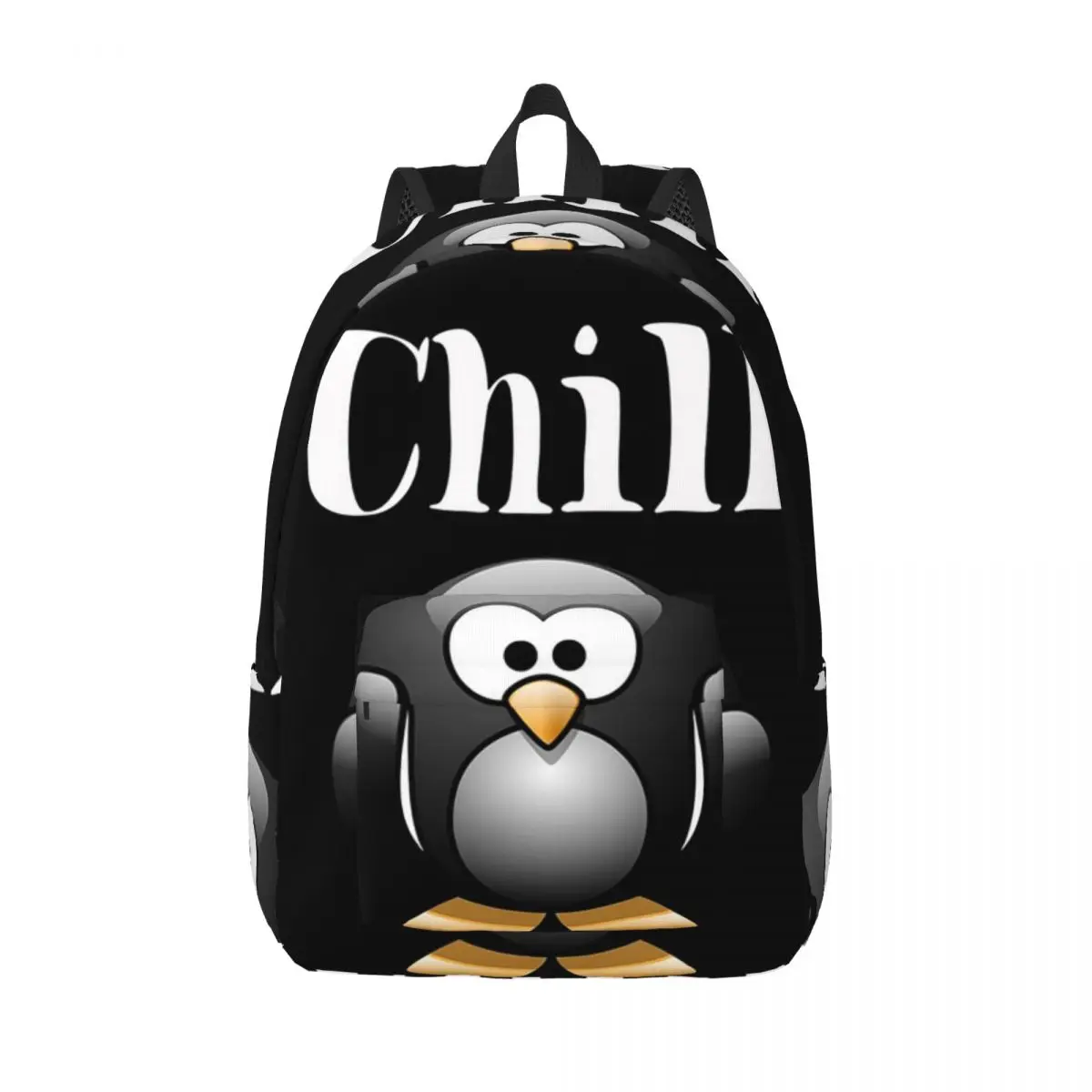 Cute Penguin Chill Backpack Student Boys Girls BookBag Children School Bag Computer Shoulder Bags for Men Women
Cute Penguin Chill Backpack Student Boys Girls BookBag Children School Bag Computer Shoulder Bags for Men Women