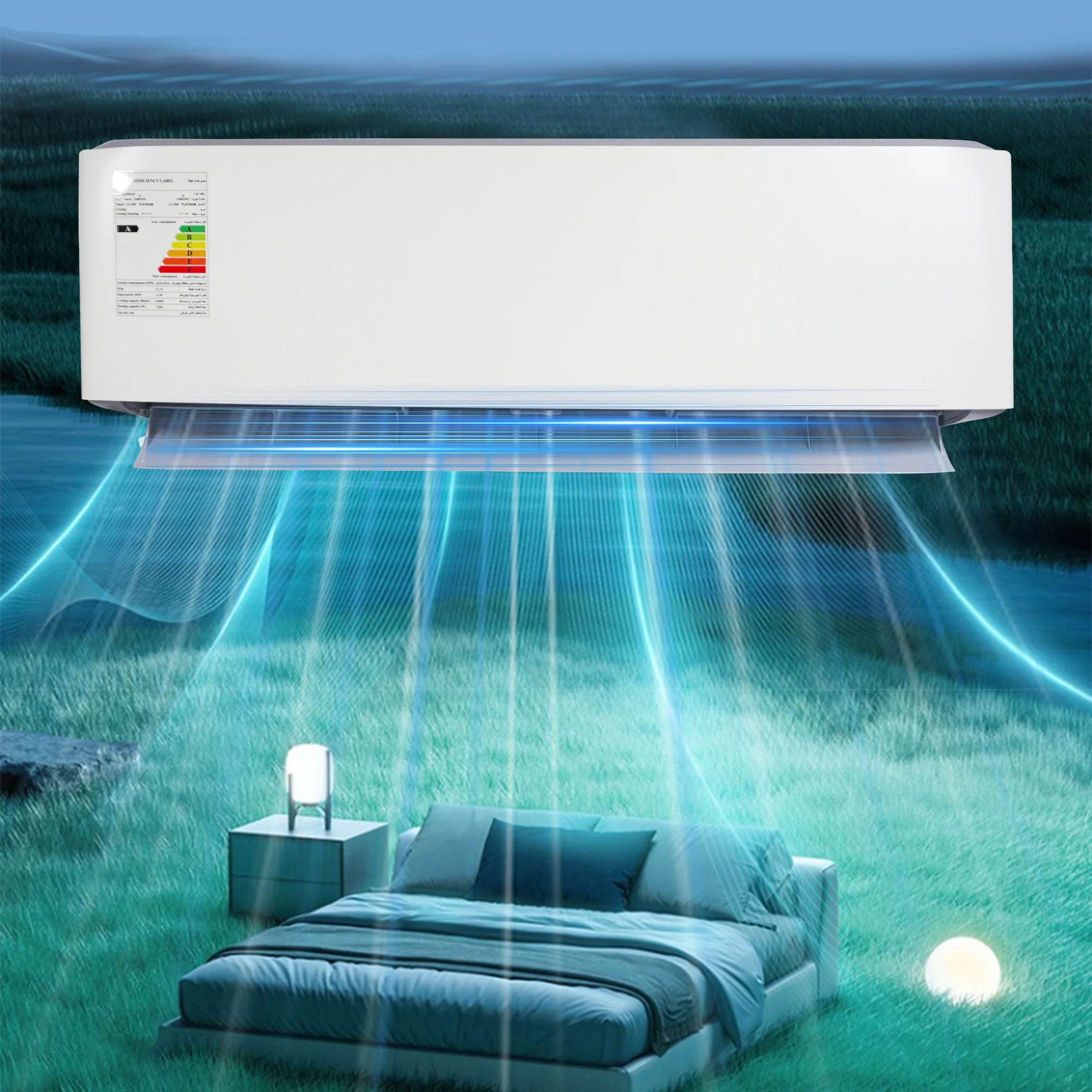 T1 Smart Tropical Air Conditioner 24000 BTU Wall Mounted European Design for Living Room Refrigeration and Smart Features Pro
T1 Smart Tropical Air Conditioner 24000 BTU Wall Mounted European Design for Living Room Refrigeration and Smart Features Pro