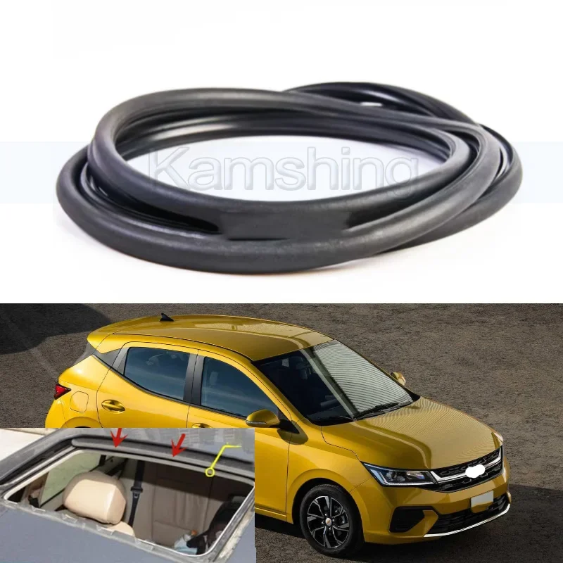 Kamshing Car Rubber Seal Strip Skylight glass sealing strip For Chevrolet Aveo 2009-2010 sunroof rubber strip Origina
Kamshing Car Rubber Seal Strip Skylight glass sealing strip For Chevrolet Aveo 2009-2010 sunroof rubber strip Origina