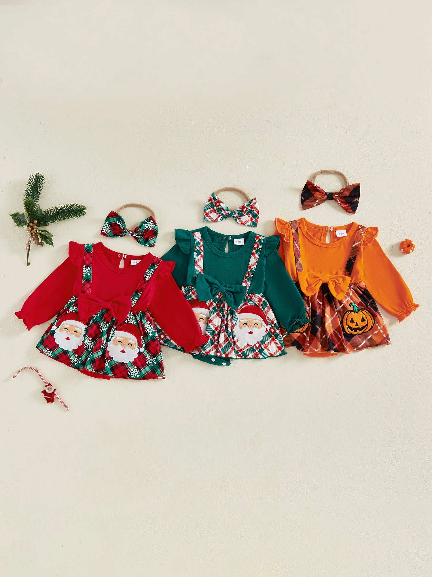 Toddler Girl Winter Holiday Costume Red Plaid Reindeer Christmas Tree Pattern Long Sleeve Dress and Headband 2 Pcs Set for
Toddler Girl Winter Holiday Costume Red Plaid Reindeer Christmas Tree Pattern Long Sleeve Dress and Headband 2 Pcs Set for