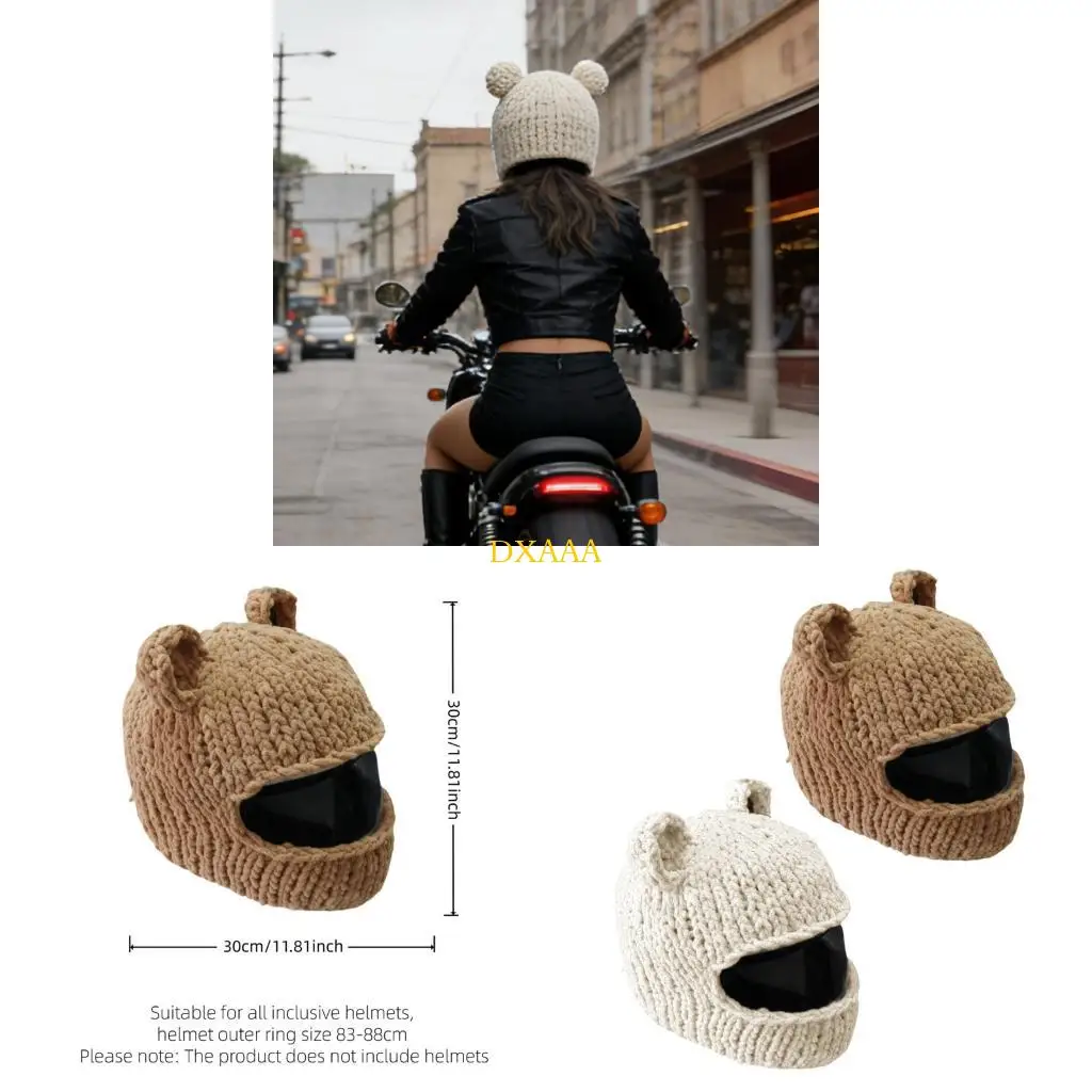 DXAA Funny Bear Design Helmet Cover Stretchy Comfortable Cover For Motorcyclers Lover
DXAA Funny Bear Design Helmet Cover Stretchy Comfortable Cover For Motorcyclers Lover