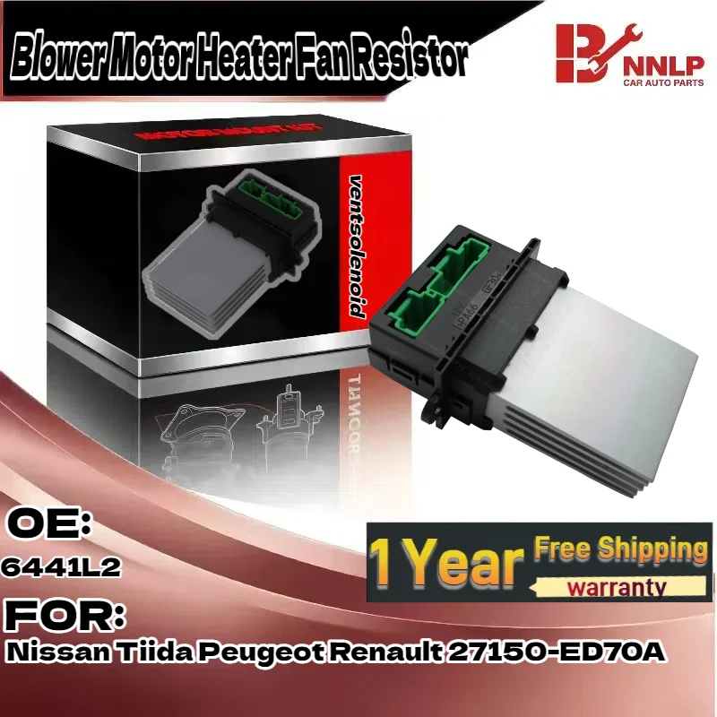 Резистор вентилятора отопителя двигателя вентилятора для Nissan Tiida Peugeot Renault 27150-ED70A 6441L2
Резистор вентилятора отопителя двигателя вентилятора для Nissan Tiida Peugeot Renault 27150-ED70A 6441L2