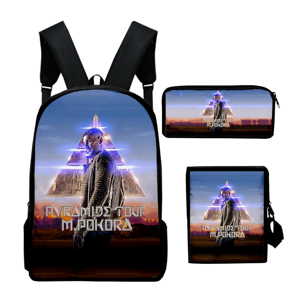 Luxury Novelty M Pokora 3D Print 3pcs/Set pupil School Bags Laptop Daypack Backpack Inclined shoulder bag Pencil Case
Luxury Novelty M Pokora 3D Print 3pcs/Set pupil School Bags Laptop Daypack Backpack Inclined shoulder bag Pencil Case
