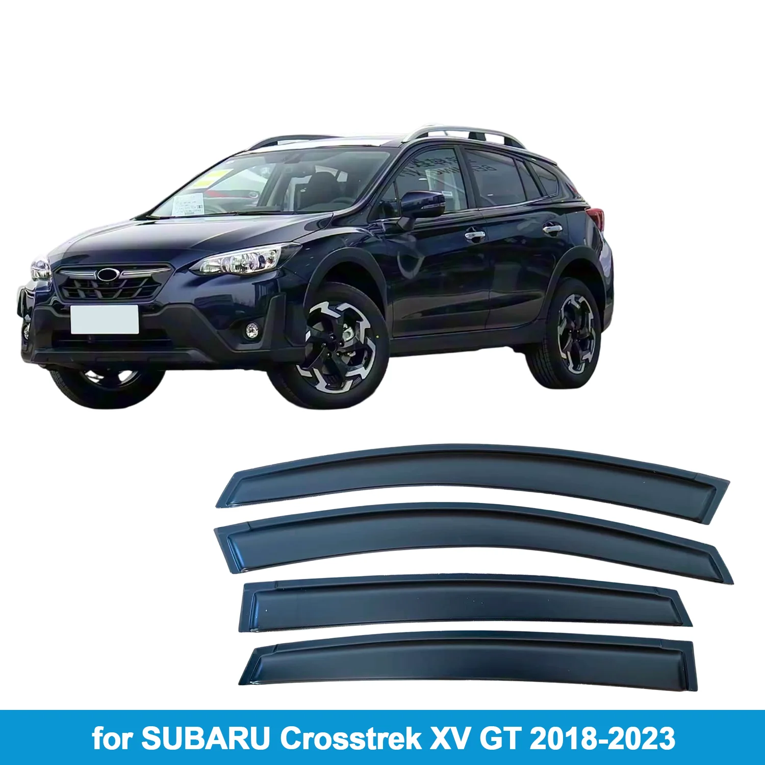 Window Visor for SUBARU Crosstrek XV GT 2018-2023 Rain Guard Side Vent Deflector Weathershield Outside-Mount Tape On
Window Visor for SUBARU Crosstrek XV GT 2018-2023 Rain Guard Side Vent Deflector Weathershield Outside-Mount Tape On
