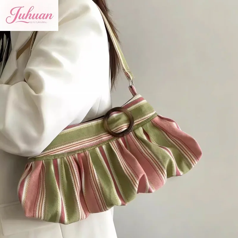 2026 New Women Sweet Y2k Simple Handbags Luxury Design Striped Leopard Shoulder Bags Contrast Color Fashion Vintage Underarm Bag
2026 New Women Sweet Y2k Simple Handbags Luxury Design Striped Leopard Shoulder Bags Contrast Color Fashion Vintage Underarm Bag