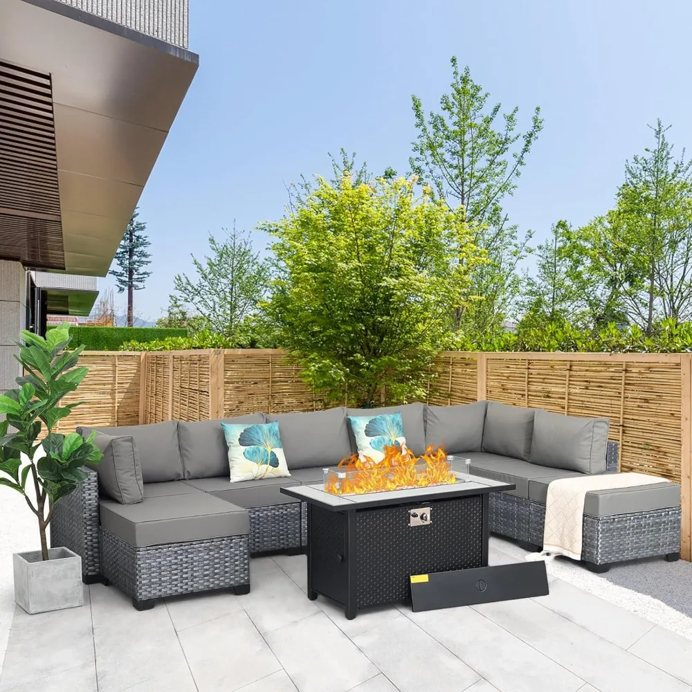 Rattan Garden Furniture Outdoor Lounge Luxury Outdoor Furniture Sets High Quality Patio Set Balcony Table Outside Cheap Terrace
Rattan Garden Furniture Outdoor Lounge Luxury Outdoor Furniture Sets High Quality Patio Set Balcony Table Outside Cheap Terrace