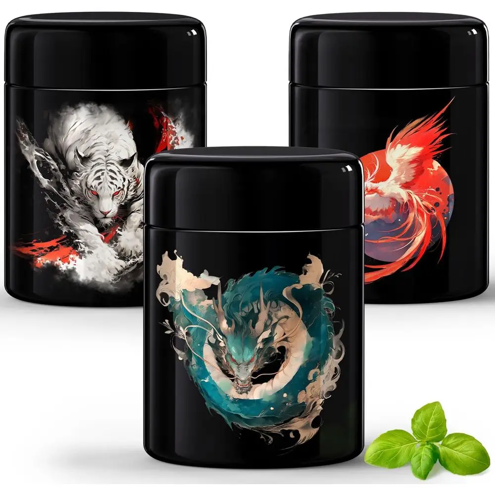 Smell Proo Jar (250 ml/Hal Oz), Airtight Smell Resistant Herbs/Spices Jar, Air Proo to Preserve Aroma, UV Glass with 2-way 62% H
Smell Proo Jar (250 ml/Hal Oz), Airtight Smell Resistant Herbs/Spices Jar, Air Proo to Preserve Aroma, UV Glass with 2-way 62% H