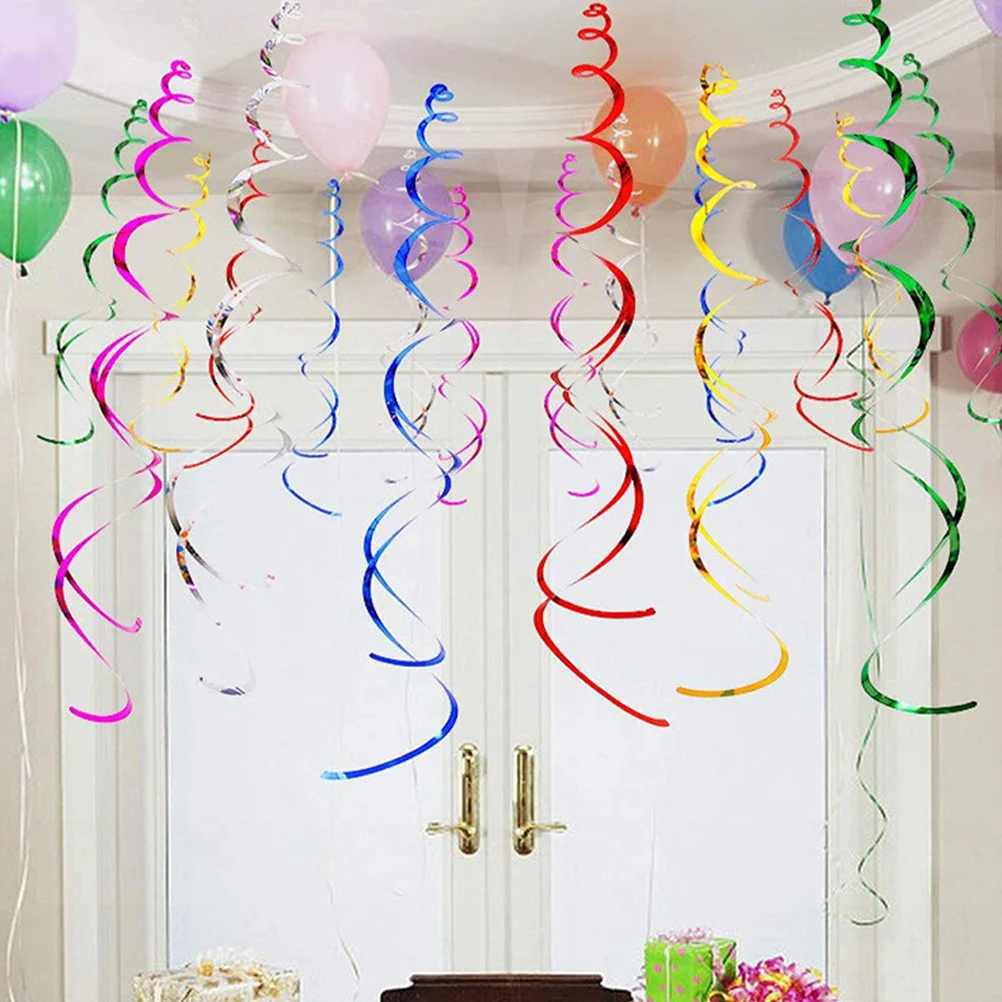 24pcs Double Spiral Decor Hanging Swirl Pendants For Party Ceiling Decoration Birthday Baby Shower Wedding Halloween Graduation
24pcs Double Spiral Decor Hanging Swirl Pendants For Party Ceiling Decoration Birthday Baby Shower Wedding Halloween Graduation