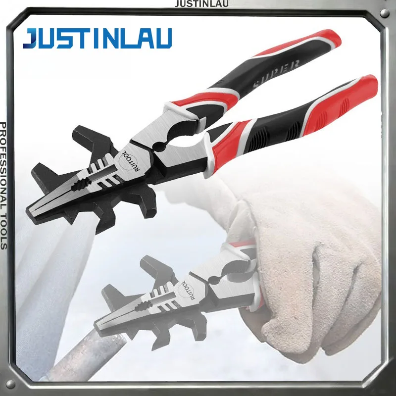 JUSTINLAU 1PC 8inch Multifunctional Welding Pliers Gas Shielded Welding Pliers Manual Tools Special Tools for Electric Welders
JUSTINLAU 1PC 8inch Multifunctional Welding Pliers Gas Shielded Welding Pliers Manual Tools Special Tools for Electric Welders