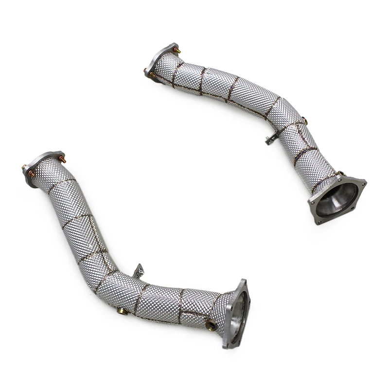 OEM Stainless Steel Exhaust Pipes For Porsche Cayenne 958/958.1 4.8T 2011-2014 Exhaust Header Downpipe With Heat Shield
OEM Stainless Steel Exhaust Pipes For Porsche Cayenne 958/958.1 4.8T 2011-2014 Exhaust Header Downpipe With Heat Shield