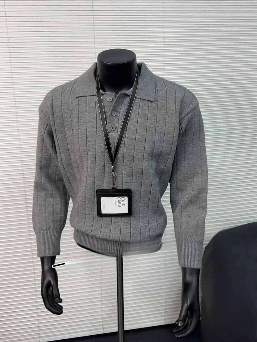 Мужской трикотажный пуловер Cleanfit с длинным рукавом и круглым вырезом, в полоску, базовый слой, плотный, осенне-зимний, в стиле Old Money
Мужской трикотажный пуловер Cleanfit с длинным рукавом и круглым вырезом, в полоску, базовый слой, плотный, осенне-зимний, в стиле Old Money