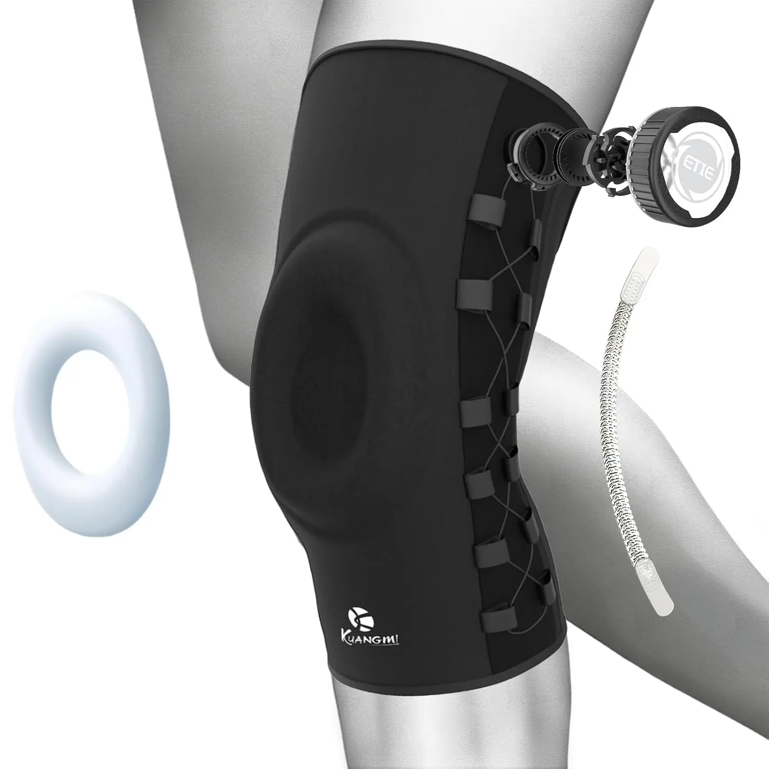 Kuangmi Knob Kneepad,Knee Compression Strap, Supports Sports, Exercise, (Left, Middle,Single)
Kuangmi Knob Kneepad,Knee Compression Strap, Supports Sports, Exercise, (Left, Middle,Single)