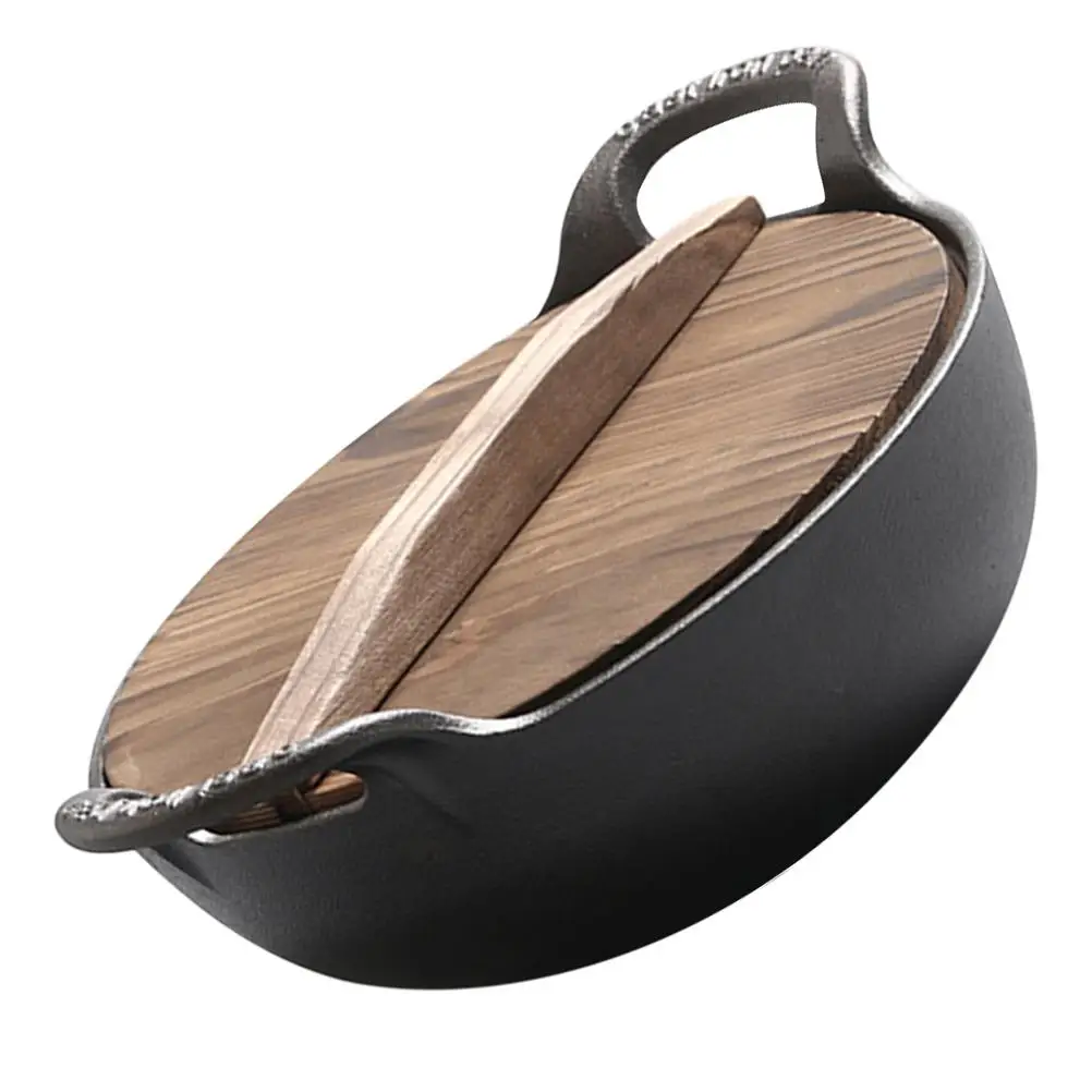 Cast Iron Pots 20cm Diameter Camping Cooker Skillet Outdoor Saucepan Soup Pot Durable Thick Material Reusable Family Meals
Cast Iron Pots 20cm Diameter Camping Cooker Skillet Outdoor Saucepan Soup Pot Durable Thick Material Reusable Family Meals
