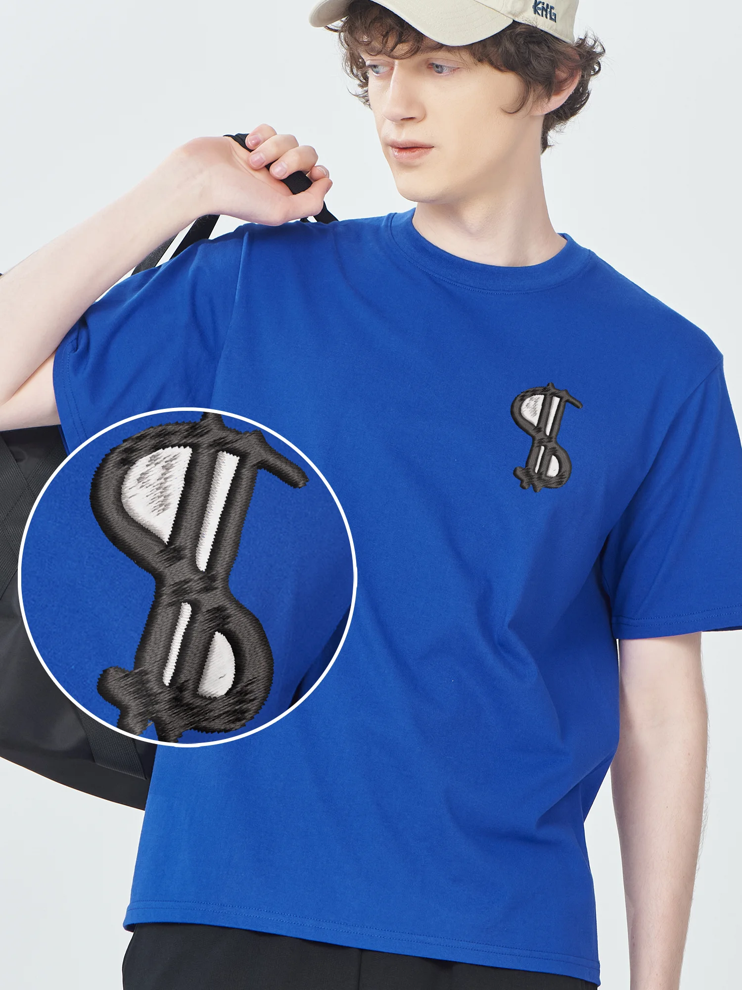 Symbol Design Embroidered T-Shirt Luxury Clothing Breathable Short Sleeve Tee For Men Women Summer Tops
Symbol Design Embroidered T-Shirt Luxury Clothing Breathable Short Sleeve Tee For Men Women Summer Tops