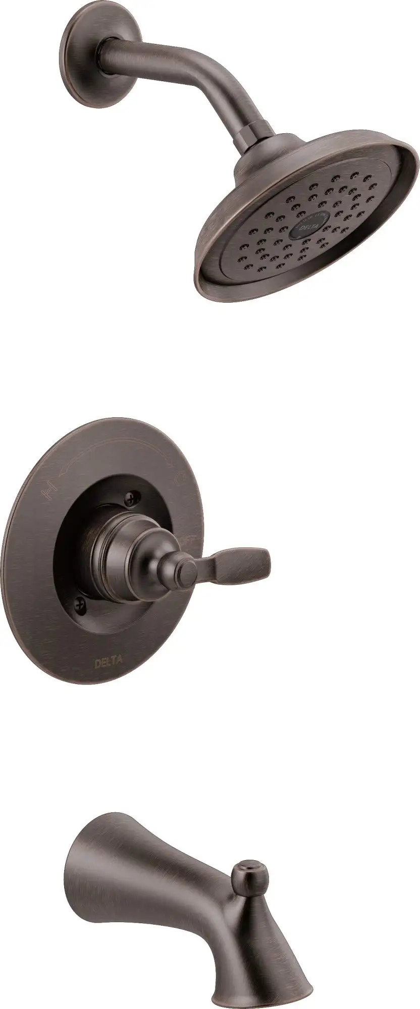 Single Handle Tub And Shower Trim Kit With Touch-Clean Shower Head Venetian Bronze
Single Handle Tub And Shower Trim Kit With Touch-Clean Shower Head Venetian Bronze