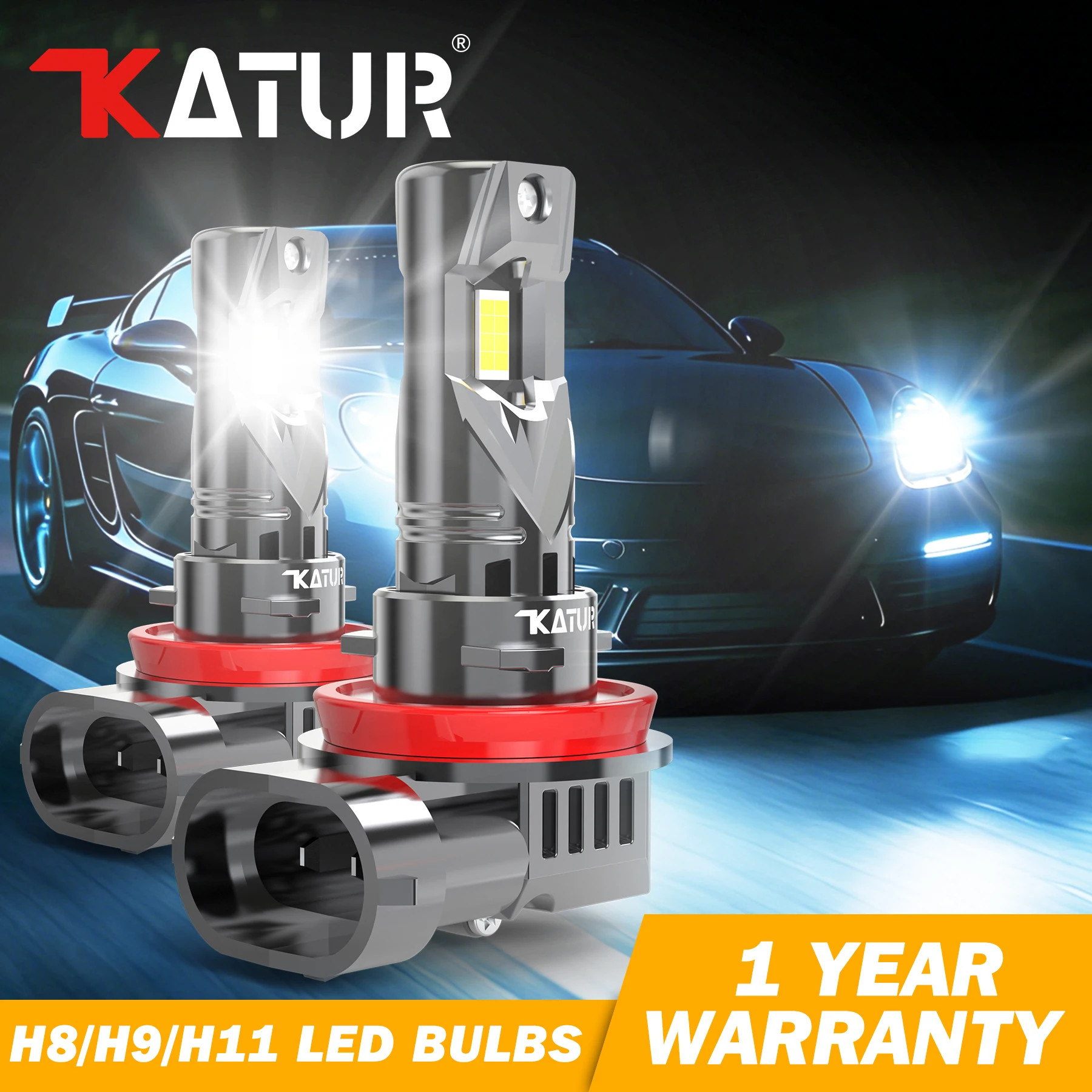 Katur 2x H8 H11 Car Led Bulbs Auto Headlight with Fan Plug and Play For Honda Civic Crv Fit Accord Jazz Hyundai i30 i20 i40 i10
Katur 2x H8 H11 Car Led Bulbs Auto Headlight with Fan Plug and Play For Honda Civic Crv Fit Accord Jazz Hyundai i30 i20 i40 i10