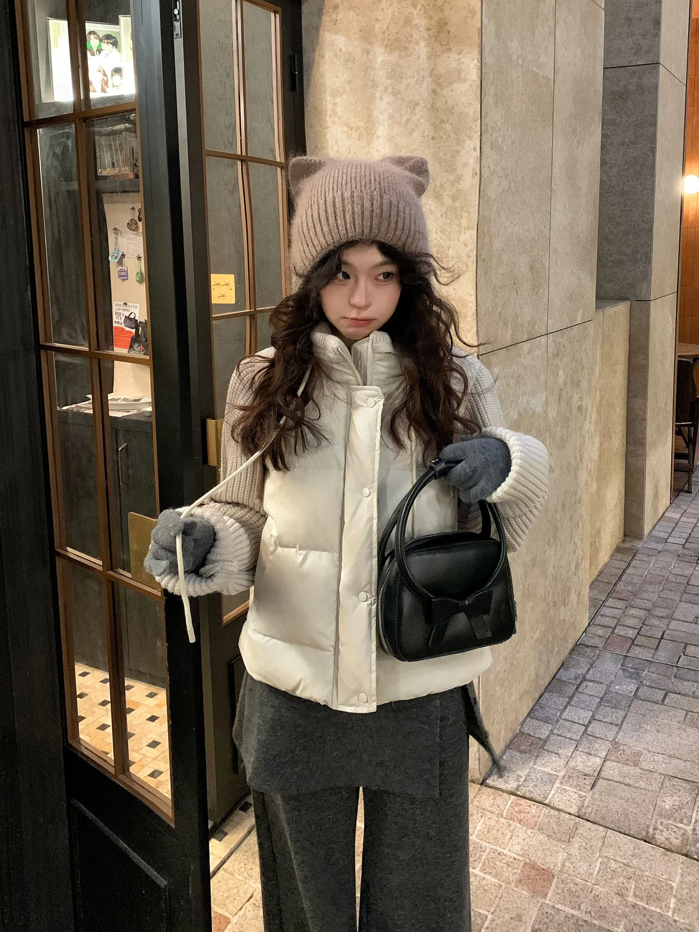 Moby Women's ort Knitted Sve Woolen Stand Collar down Jaet Korean Sle Autumn Winter Warm Casual Straight Cut Coat
Moby Women's ort Knitted Sve Woolen Stand Collar down Jaet Korean Sle Autumn Winter Warm Casual Straight Cut Coat