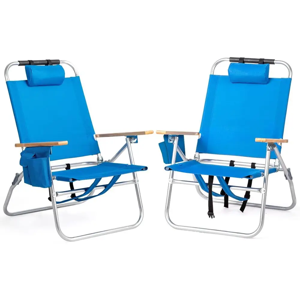 Compact 2-Piece Folding Beach Chairs with Side Pockets for Adults, Adjustable for Camping, Picnics, and Outdoor Relaxation
Compact 2-Piece Folding Beach Chairs with Side Pockets for Adults, Adjustable for Camping, Picnics, and Outdoor Relaxation