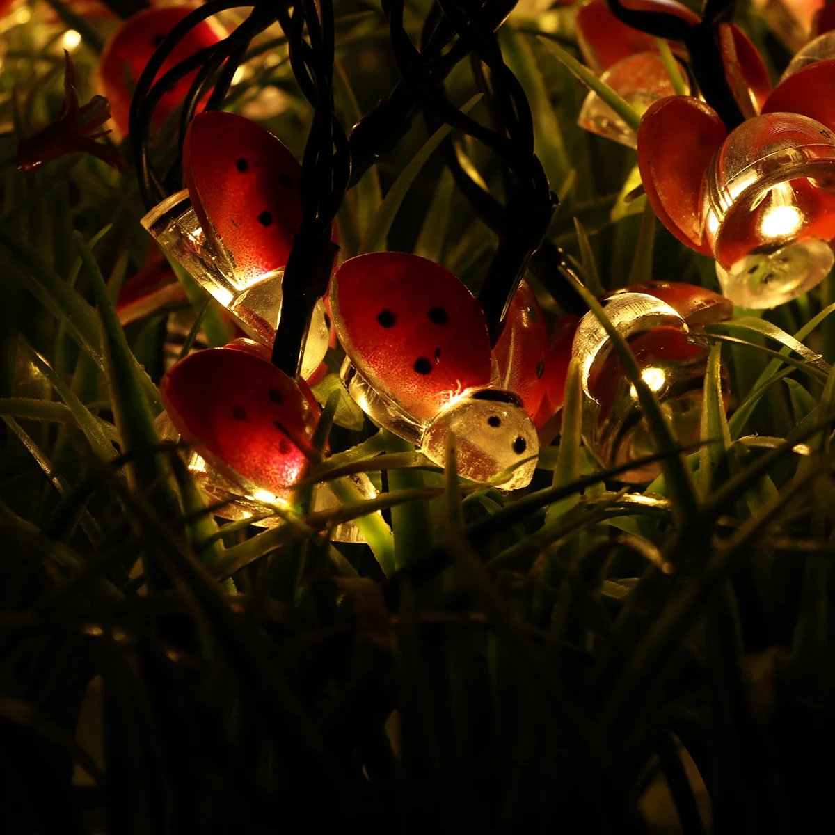 6.5 Meters 30 LEDs String Light Ladybug Design Light String Decorative Night Light for Home Bedroom Living Room - Withou
6.5 Meters 30 LEDs String Light Ladybug Design Light String Decorative Night Light for Home Bedroom Living Room - Withou