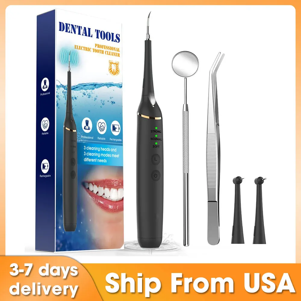 Электрический стоматологический скалер, инструмент для чистки зубов, вибрация, 3 режима, удаление налета, удаление пятен на зубах, зубной камень, набор инструментов для ухода за полостью рта
Электрический стоматологический скалер, инструмент для чистки зубов, вибрация, 3 режима, удаление налета, удаление пятен на зубах, зубной камень, набор инструментов для ухода за полостью рта