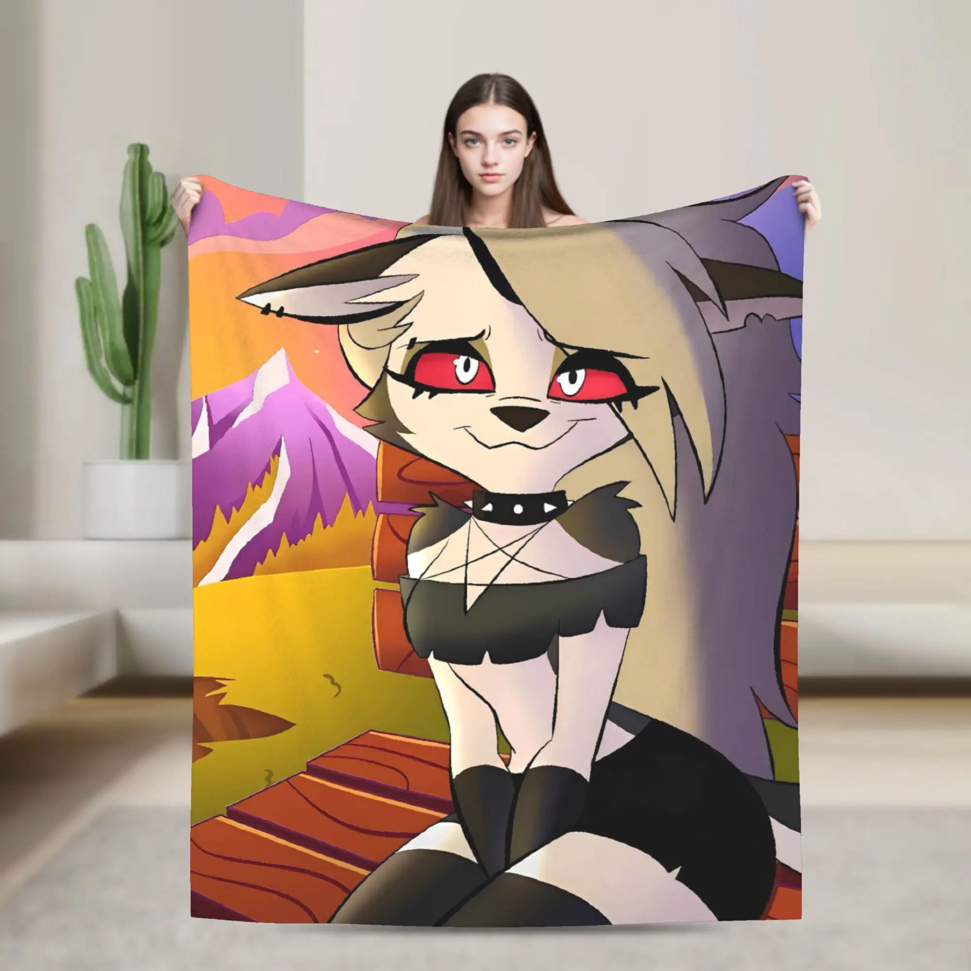 Helluva Boss Loona Flannel Blanket Warm Soft Bedding Throws for Couch Chair Airplane Travel Print Bedspread Sofa Bed Cover
Helluva Boss Loona Flannel Blanket Warm Soft Bedding Throws for Couch Chair Airplane Travel Print Bedspread Sofa Bed Cover
