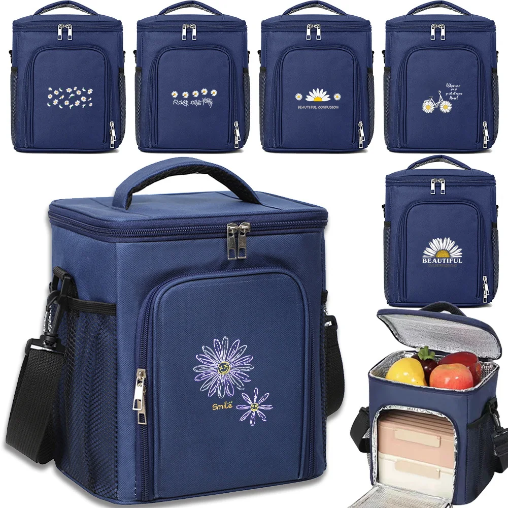 Ice Pack Portable Outdoor Food Storage Camping and Picnic Organizer Box Daisy Printing Series Reusable Travel Refrigerated Bag
Ice Pack Portable Outdoor Food Storage Camping and Picnic Organizer Box Daisy Printing Series Reusable Travel Refrigerated Bag