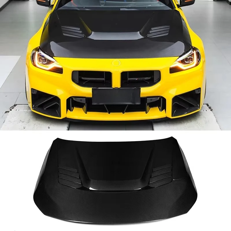 M2 G87 G42 Dry Carbon Machine Cover V Style Fiber Front Engine Bonnet Hood Cover for 2023+
M2 G87 G42 Dry Carbon Machine Cover V Style Fiber Front Engine Bonnet Hood Cover for 2023+
