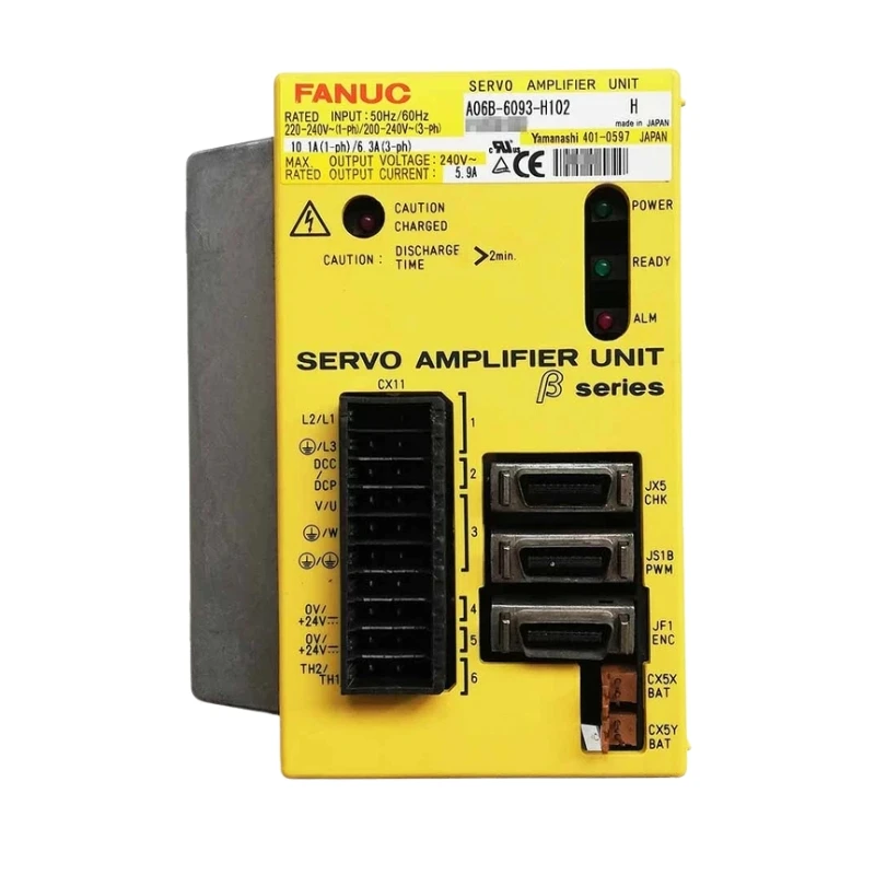 Сервоусилитель Fanuc A06B-6093-H102, проверен, исправен, в наличии.
Сервоусилитель Fanuc A06B-6093-H102, проверен, исправен, в наличии.
