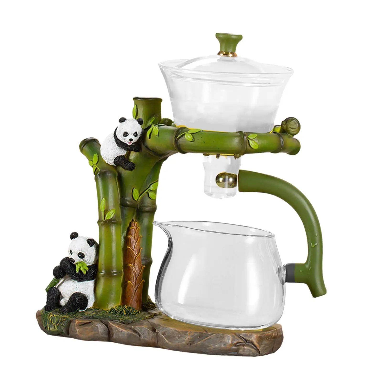 Lazy Kungfu Tea Set Durable Tea Maker Kungfu Drip Teapot Kungfu Tea Making Borosilicate Glass Tea Set for Reception Office Home
Lazy Kungfu Tea Set Durable Tea Maker Kungfu Drip Teapot Kungfu Tea Making Borosilicate Glass Tea Set for Reception Office Home