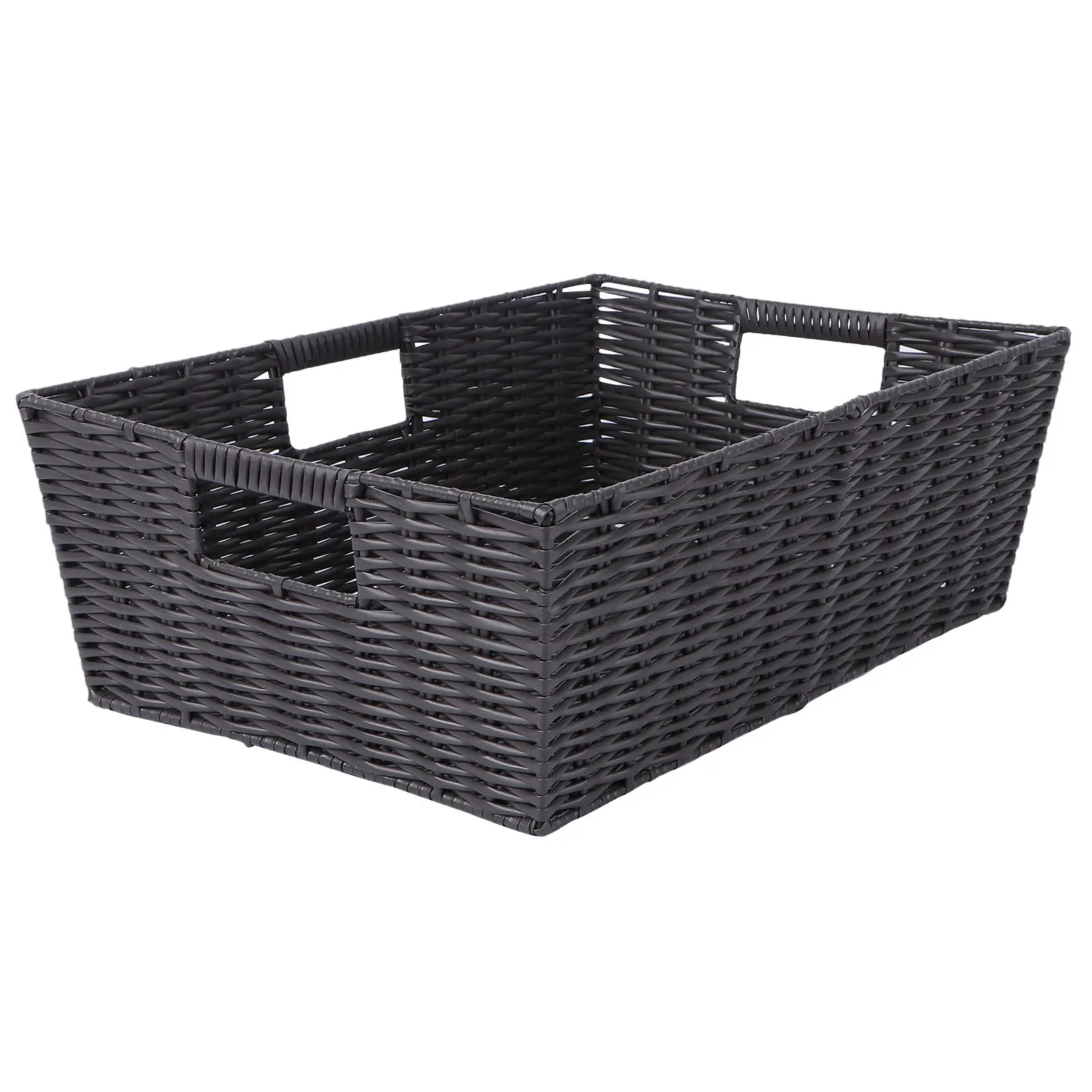 Plastic Weave Storage Basket Household Bin Closet ganizer Shelf Classic Coffee Resistant Eco Friendly Socks Underwear Scarves
Plastic Weave Storage Basket Household Bin Closet ganizer Shelf Classic Coffee Resistant Eco Friendly Socks Underwear Scarves