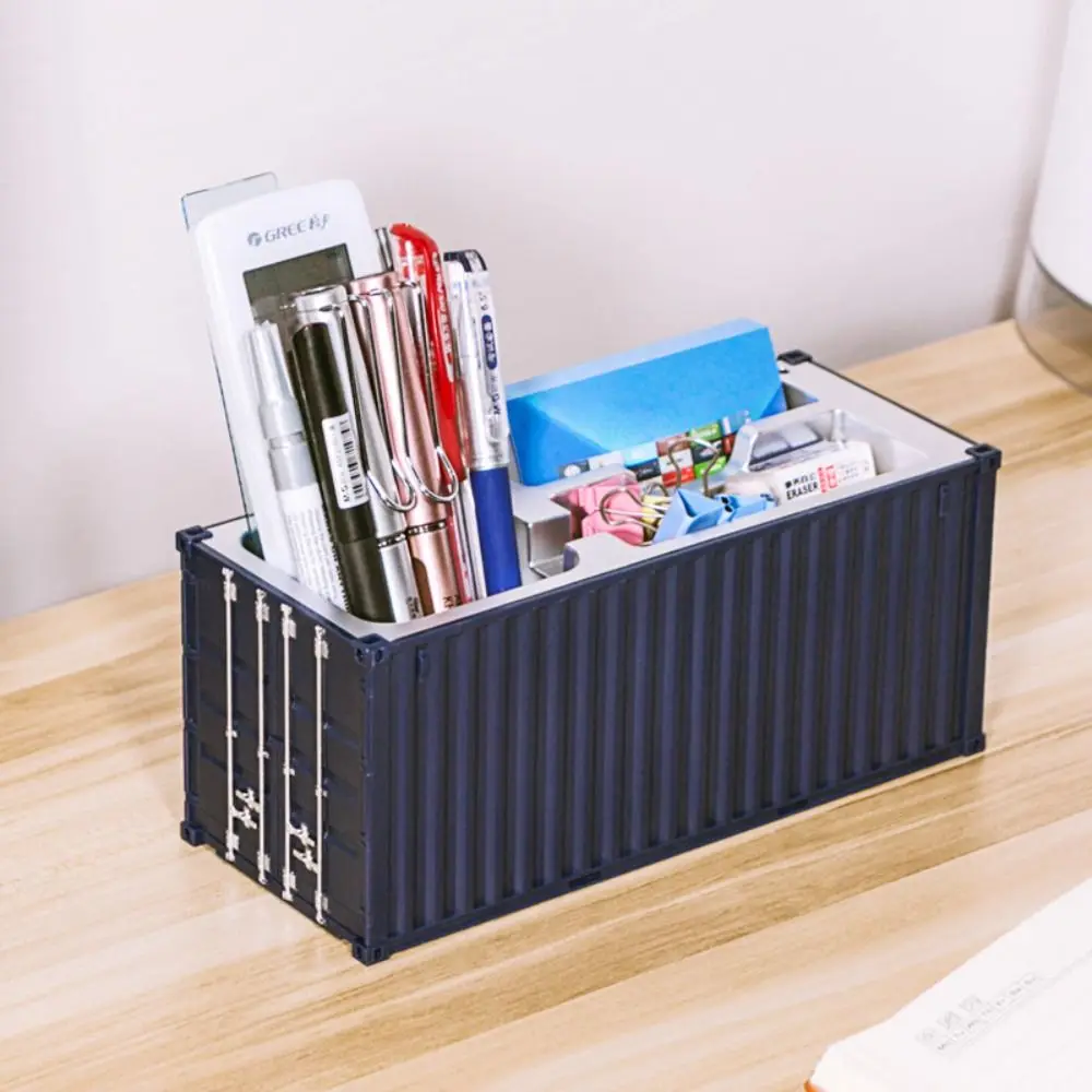 Ornaments 1:30 Shipping Container Pen Holder Creative Desktop Stationery Storage Box Business Card Organizer Decorative
Ornaments 1:30 Shipping Container Pen Holder Creative Desktop Stationery Storage Box Business Card Organizer Decorative