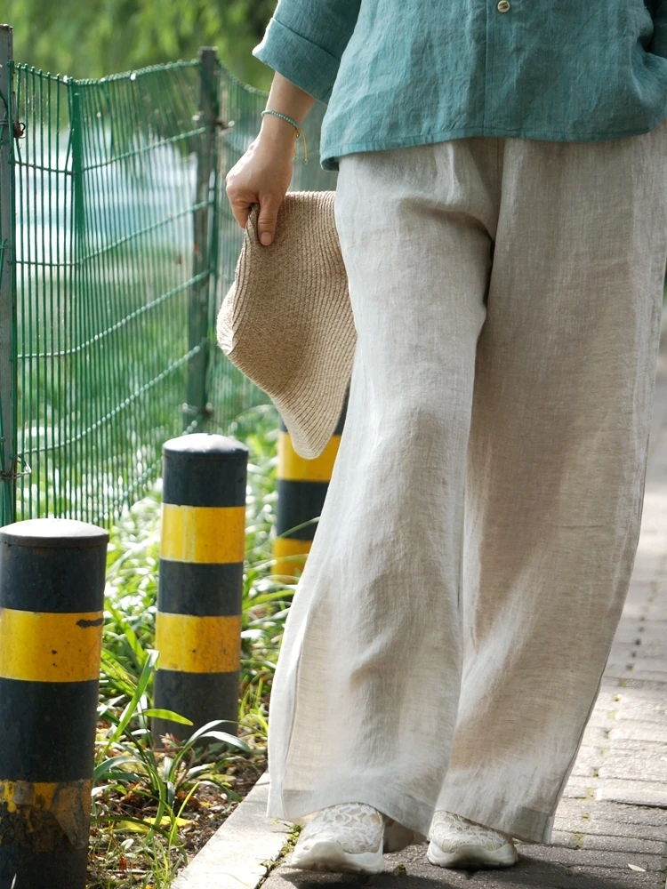 Original Artistic Casual Ultra-Thin Refreing Raindrop Hemp l Color Straight Leg Wide Leg Pants Women Summer
Original Artistic Casual Ultra-Thin Refreing Raindrop Hemp l Color Straight Leg Wide Leg Pants Women Summer