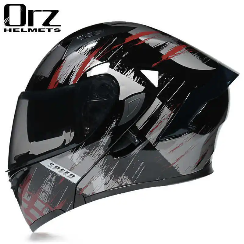 2 gifts High Quality Racing Flip Up Motorcycle Helmets Helmet Abs Full Face Motorcycle Helmets Helmet Dot Approved casco
2 gifts High Quality Racing Flip Up Motorcycle Helmets Helmet Abs Full Face Motorcycle Helmets Helmet Dot Approved casco