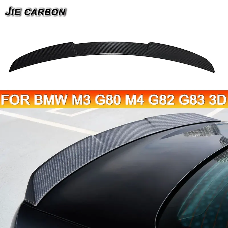 For BMW G80 M3 G82 G83 M4 Dry Carbon Fiber 3D Style Car Rear Trunk Spoiler Rear Wing Tail Wing Parts Coupe Upgrade Body kit
For BMW G80 M3 G82 G83 M4 Dry Carbon Fiber 3D Style Car Rear Trunk Spoiler Rear Wing Tail Wing Parts Coupe Upgrade Body kit