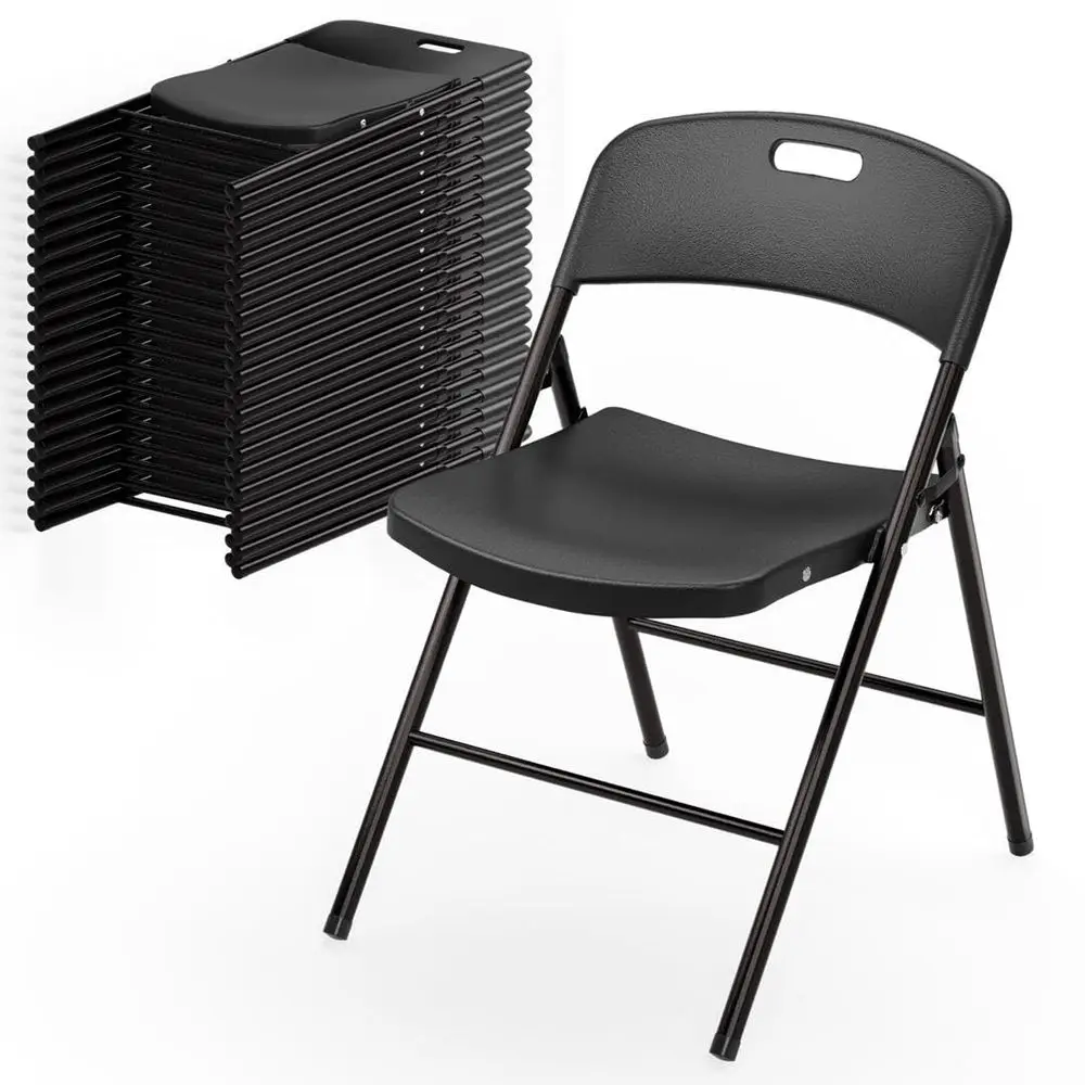 20Pack Black Plastic Folding Chairs, Portable Seat with Sturdy Steel Frame for Indoor amp Outdoor Use, Perfect for Banquet, Par
20Pack Black Plastic Folding Chairs, Portable Seat with Sturdy Steel Frame for Indoor amp Outdoor Use, Perfect for Banquet, Par