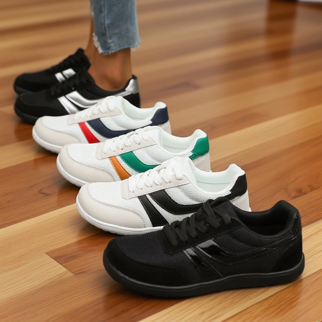 Wide Footed Simple and Fashionable Flat Shoes for Men and Women, Casual Shoes 2025 Summer Wear-resistant Sports Shoes Skateboard
Wide Footed Simple and Fashionable Flat Shoes for Men and Women, Casual Shoes 2025 Summer Wear-resistant Sports Shoes Skateboard
