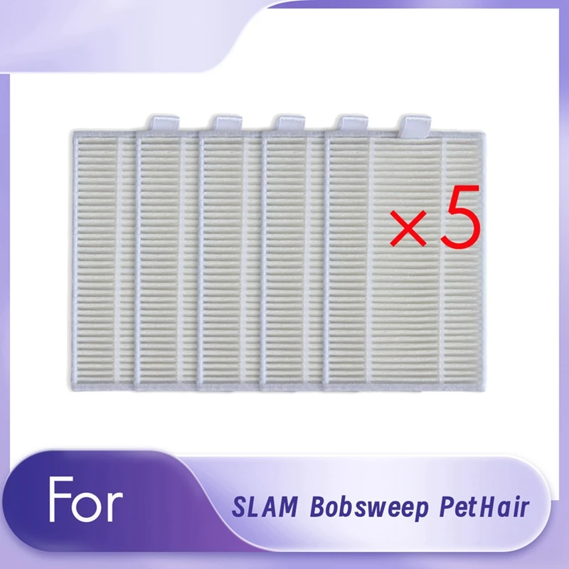 B88B-для SLAM Bobsweep Pethair робот-пылесос, 5 шт., сменный моющийся комплект фильтров, HEPA-фильтры для пылесоса
B88B-для SLAM Bobsweep Pethair робот-пылесос, 5 шт., сменный моющийся комплект фильтров, HEPA-фильтры для пылесоса